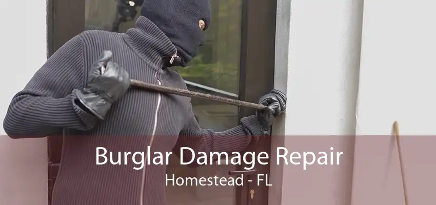 Burglar Damage Repair Homestead - FL