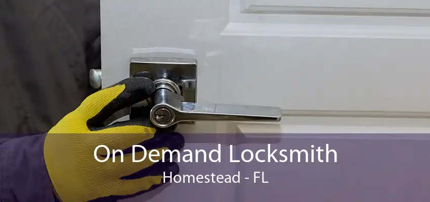 On Demand Locksmith Homestead - FL